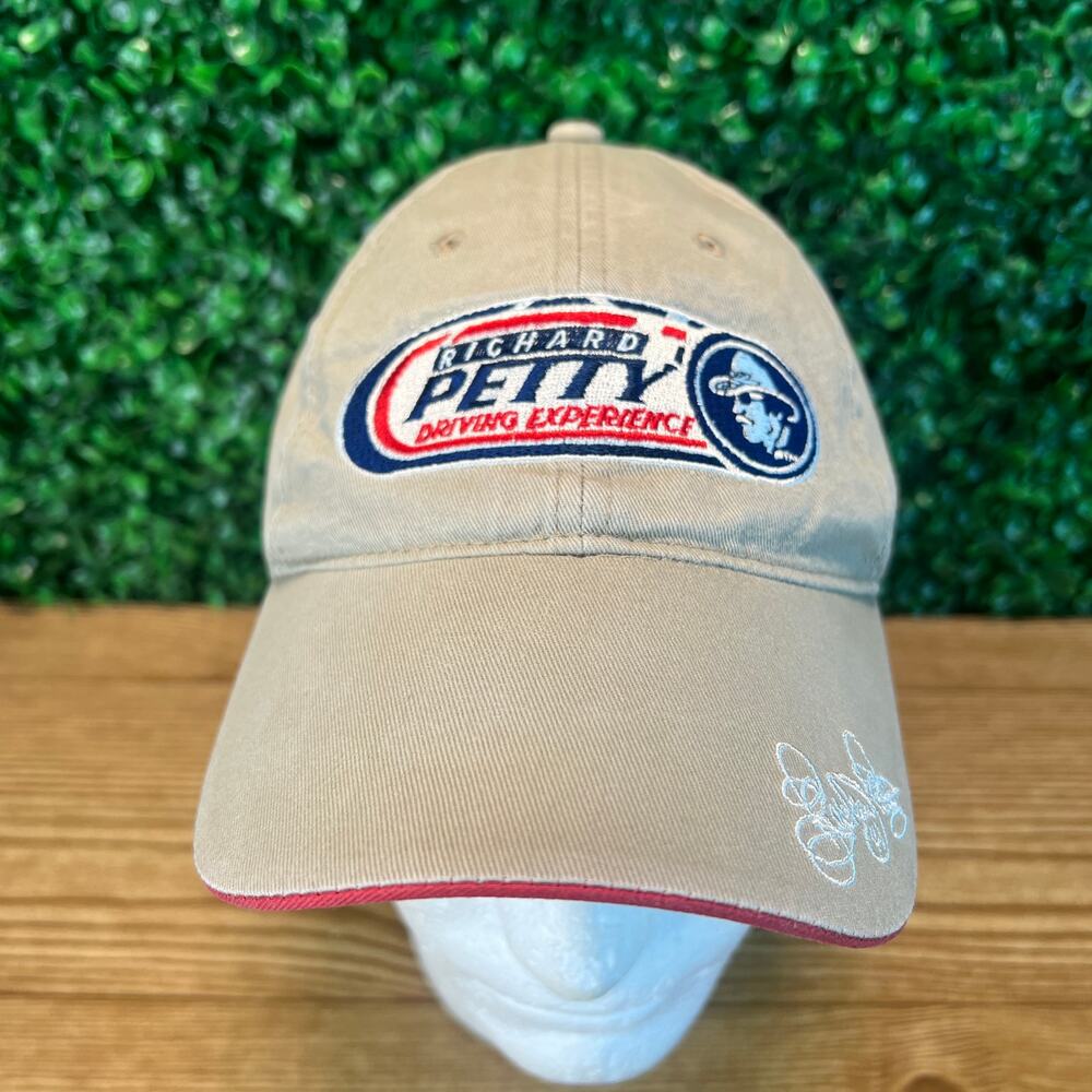 Richard Petty Driving Experience Cap Nascar Racing Spell Out Logo Baseball Hat